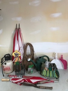lot 344 image: Garden Tools and Deco