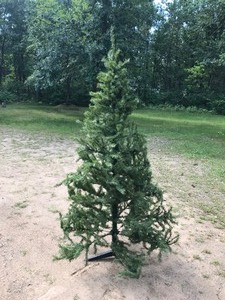 lot 354 image: 7 foot Christmas tree