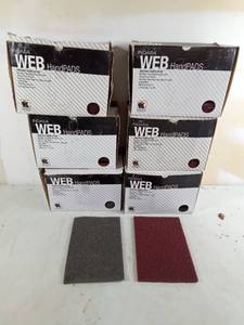 lot 276 image: Abrasive Hand Pads Nylon 6x9