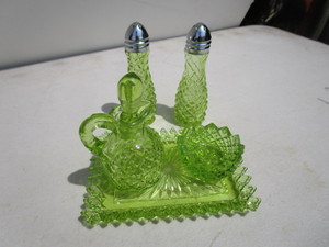 Doll Size Table Set & Pitcher & Glasses