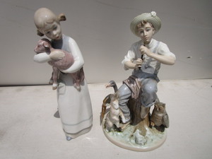 Lladro Figures - Boy Repaired