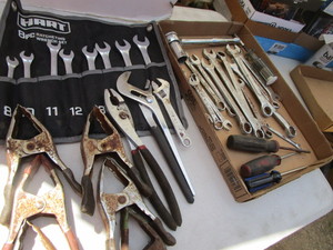 Combo Wrenches, Clamps, Pliars