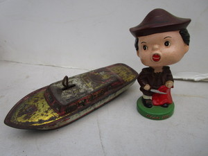 Vintage Windup Boat