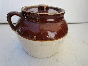 Crown #3 Bean Crock