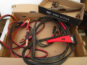 Jumper Cables, Hammer & Pick Axe Heads