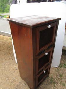 Pine Vegetable Bin