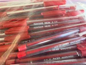 Papermate Inkjoy Red Pens