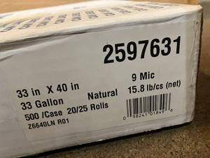 33 Gallon Can Liners
