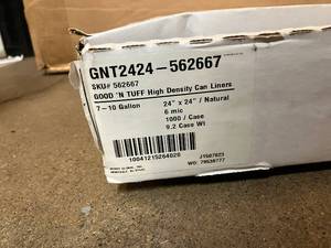 7-10 Gallon Can Liners