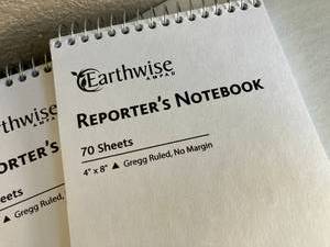 Reporters Notebooks