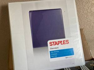 1.5 Three Ring Binders