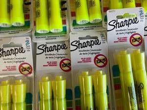 Sharpie Yellow Highlighters