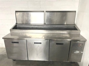 Randell 83 Stainless Steel Pizza Prep Table (Model 8383N-290) ($13,000 MSRP) in Good Working Condition - $200 Reserve Price