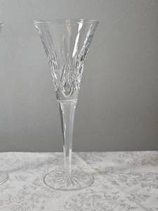 lot 75 image: Waterford Crystal Lismore Toasting Champagne Flutes