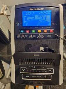 lot 76 image: NordicTrack e 9.0 Elliptical Excerise Machine
