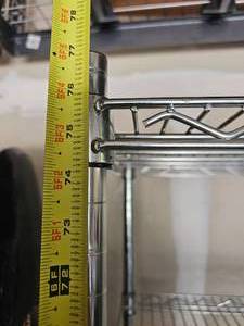 lot 235 image: Rugged Steel Rack Shelving (3 Count)