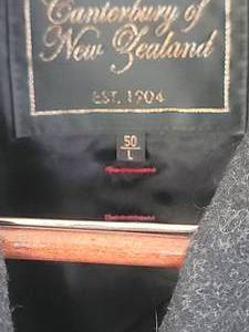 lot 99D image: Canterbury of New Zealand Double Breasted Peacoat - 50L