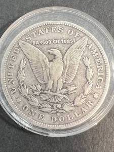 1900-S US MORGAN SILVER DOLLAR IN AIRTITE