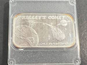 1 TROY OZ .999 FINE SILVER COAST PRODUCTIONS LIMITED EDITION BAR IN CASE