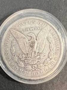 1904 US MORGAN SILVER DOLLAR IN AIRTITE