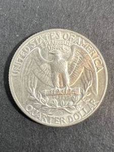 1964-D US WASHINGTON QUARTER BU