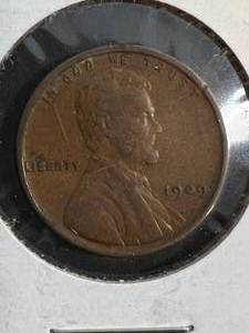1909-VDB US WHEAT CENT