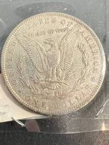 1889 US MORGAN SILVER DOLLAR
