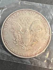 2009 AMERICAN SILVER EAGLE 1 TROY OZ .999 FINE SILVER