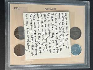 US WORLD WAR II 8 COIN SET