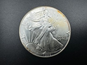 lot 49 image: 1992 BU American Silver Eagle 1 Oz. Coin