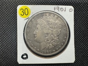 lot 30 image: 1901-O Morgan Silver Dollar