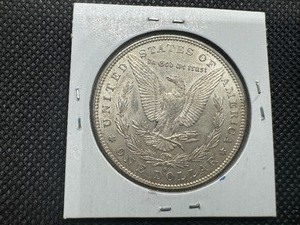 lot 7 image: 1879-S Morgan Silver Dollar  Marked Choice BU When Purchased