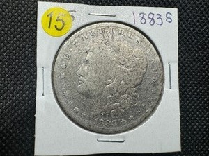 lot 15 image: 1883-S  Morgan Silver Dollar