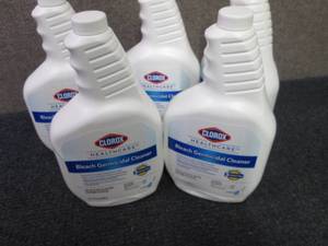 lot 11 image: 5- 32 oz Clorox Bleach Germicidal C...