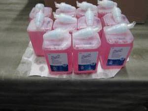 lot 32 image: 11- 1L Scott Foam Skin Cleanser...