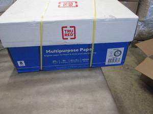 lot 45 image: Case of 4000 Sheets TruRed Multipur...