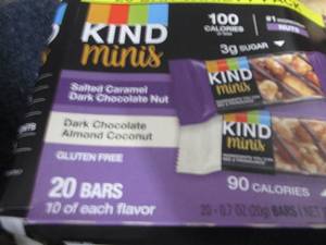 lot 51 image: 3 Damaged Boxes Kind  Mini Bars...