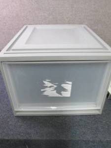 lot 71 image: Iris 43.4 qt. 1 Drawer Stackable St...