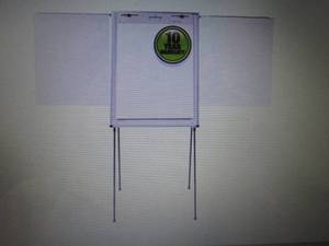 lot 135 image: Quartet - Dry-Erase Steel Easel, Me...