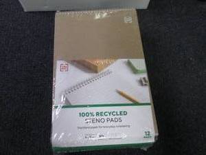 lot 137 image: 12 Steno Pads...