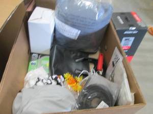 lot 175 image: Box of Assorted Overstock Items...