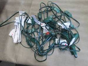 lot 191 image: Assorted Extension Cords...