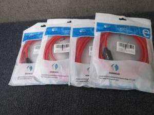lot 206 image: 4 each 8K HDMI Cables ,2.1, 60Hz...