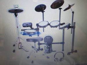 lot 216 image: Fesley Electric Drum Set, Electroni...