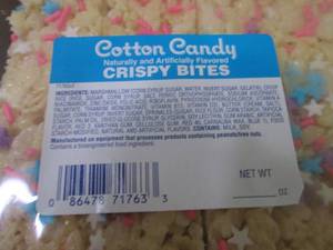 lot 258 image: CC 1 Tray FROZEN Cotton Candy Crisp...
