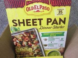 lot 312 image: 10-3.9 oz Old El Paso Sheet Pan Din...