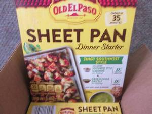 lot 314 image: 10-3.9 oz Old El Paso Sheet Pan Din...
