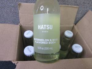 lot 351 image: 6- 10 oz Hatsu Watermelon & Basil...