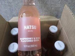 lot 354 image: 6- 10 oz Hatsu Raspberry & Roses...