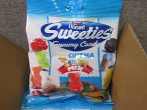 lot 361 image: 12- 6 oz Bonart Sweeties Gummy Cand...